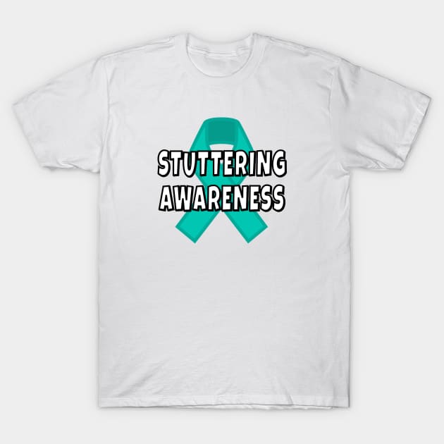 Stuttering Awareness T-Shirt by QCult